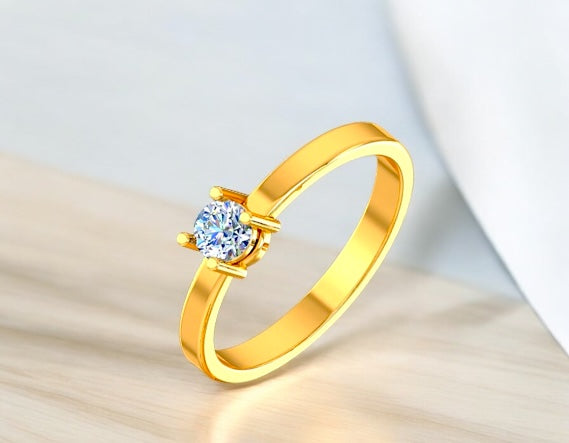 Solitaire Finger Ring