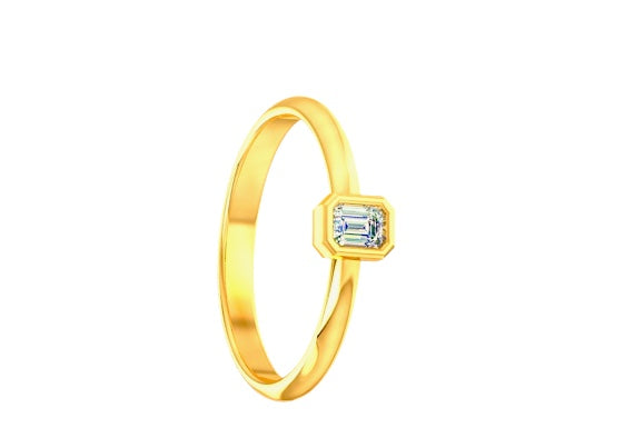 Emerald Diamond Ring