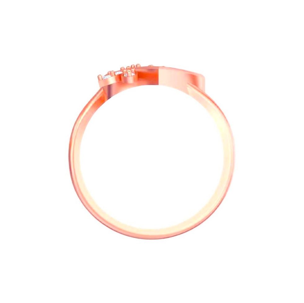 Cherished Heart Shape Diamond Ring