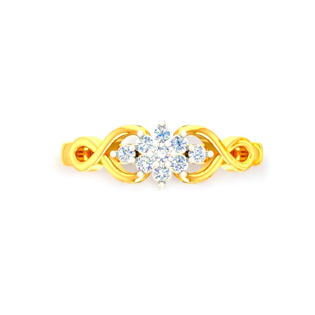 Elegant Spark Ring