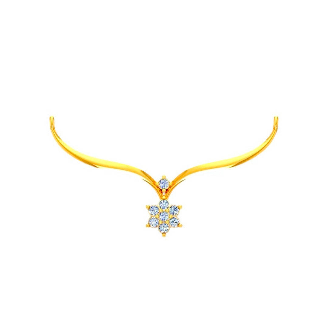 Radiant Diamond Pendant