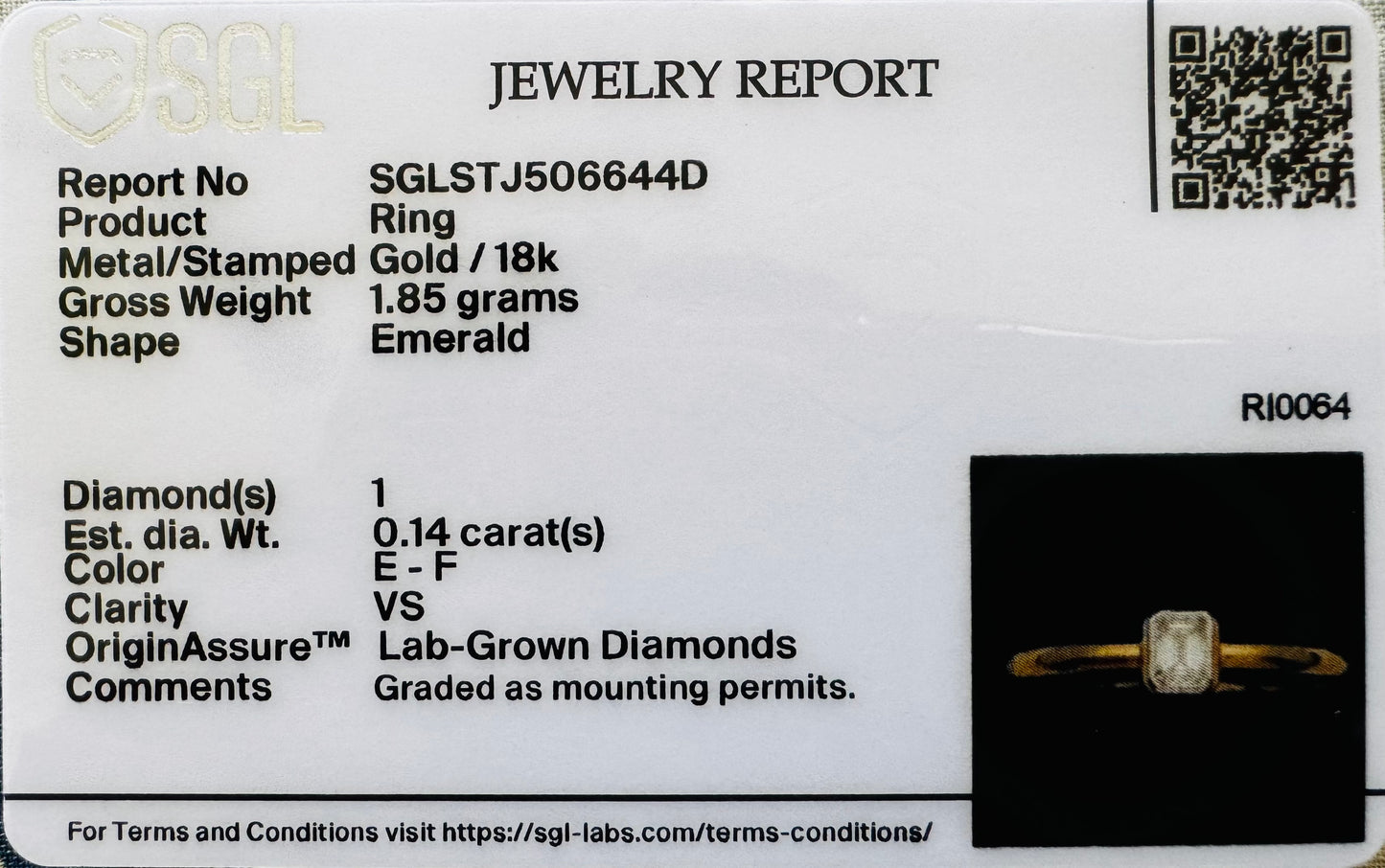 Emerald Diamond Ring