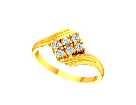 Glimmering Grace Diamond Ring