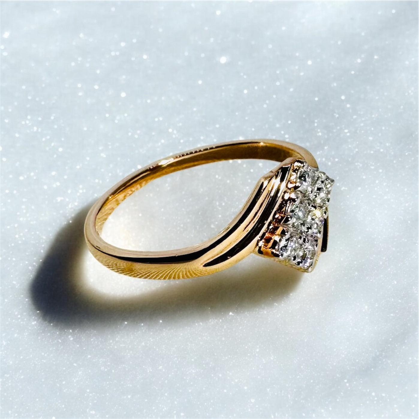 Glimmering Grace Diamond Ring