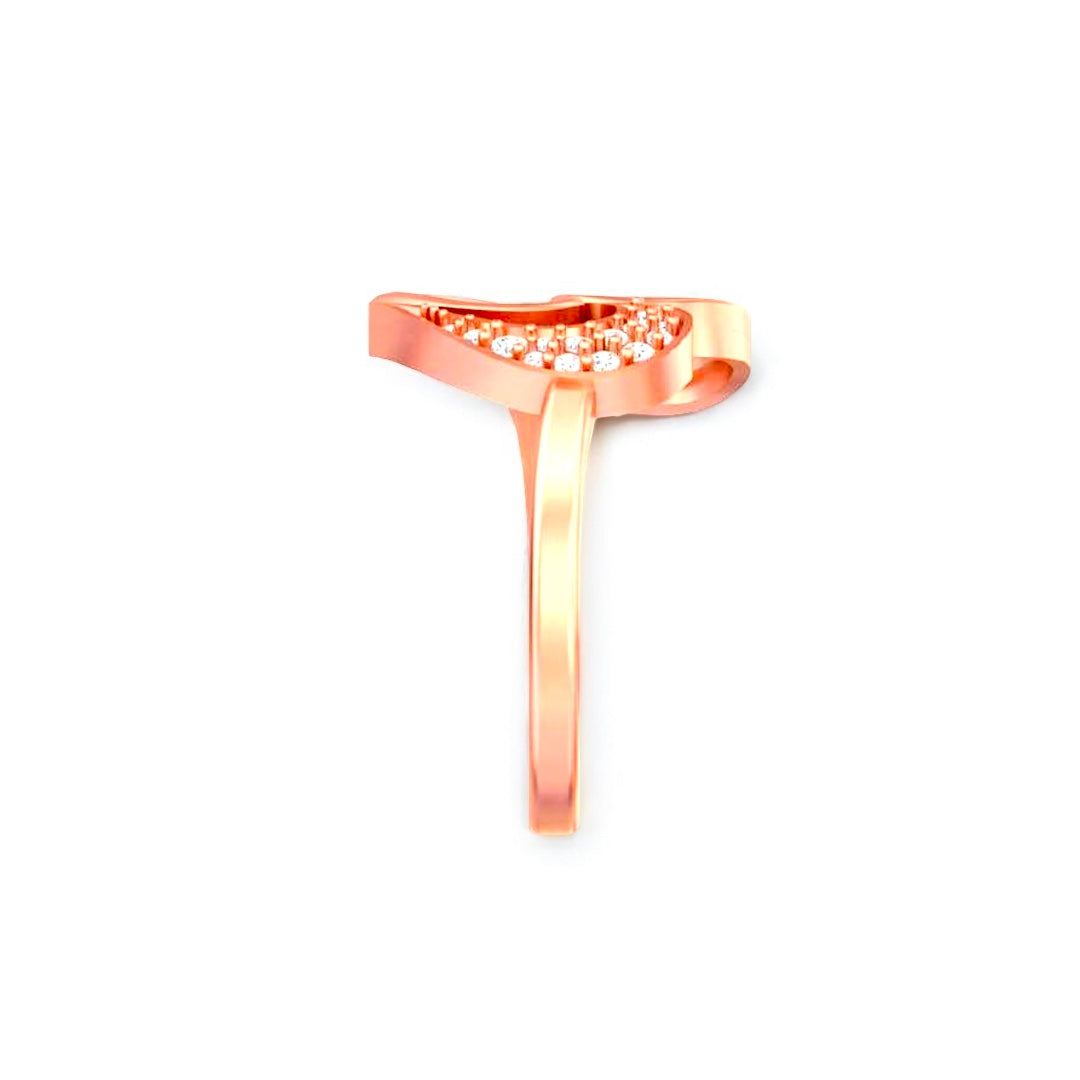 Heart Shape Glow Diamond Ring