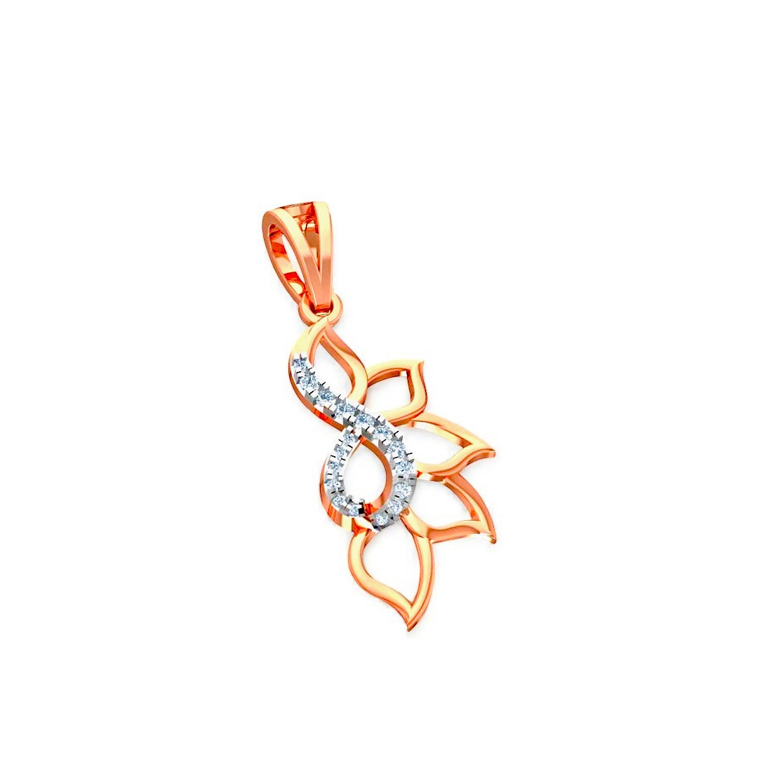 Moonlit Shine Diamond Pendant