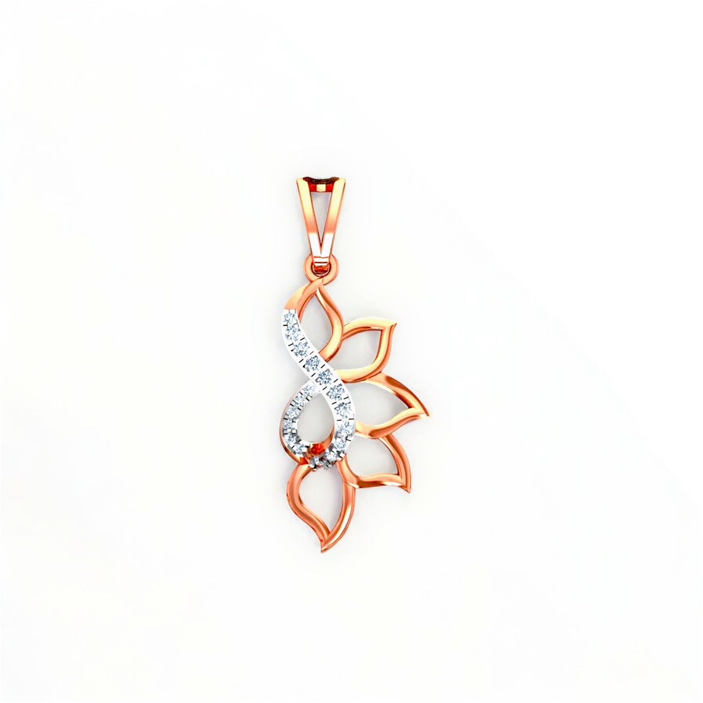 Moonlit Shine Diamond Pendant